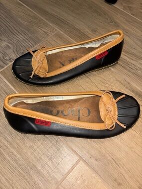 Chooka Classic duck style waterproof ballet flat skimmer shoe